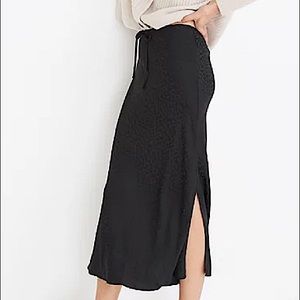 Madewell drawstring cheetah print skirt NWT 🖤